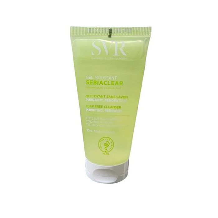 Svr Sebiaclear Gel Moussant Tube 55 Ml