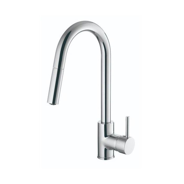 Robimed Mitigeur Evier sur Table Chrome avec Flexible Extensible R70009 Plus