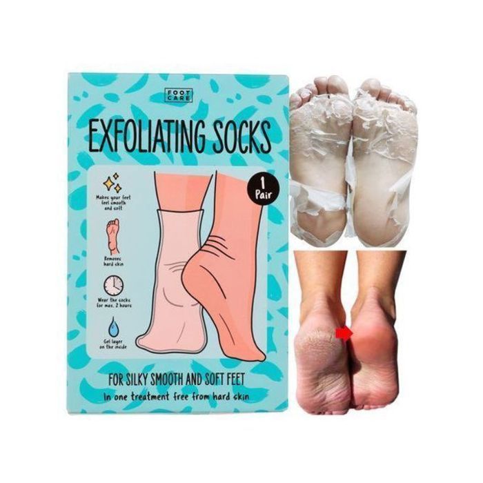 Exfoliating socks anti-callosités, soin anti callosité, 1 paire