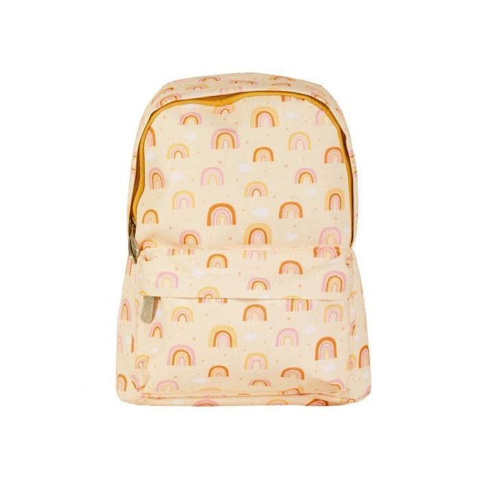 Petit cartable arc-en-ciel terracotta