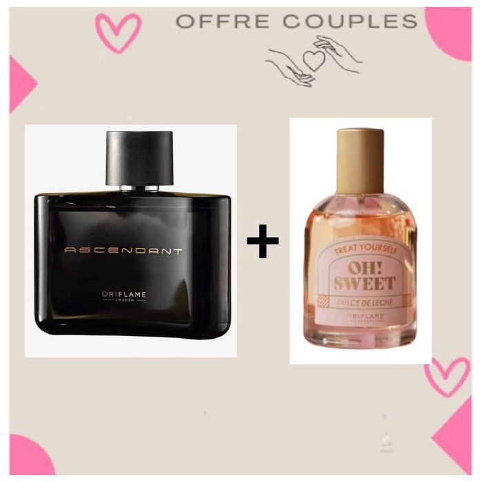 Oh Sweet De Leche pour Femme 50 ml + ascendant pour les hommes