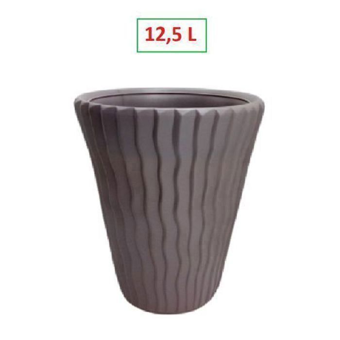 Pot de Fleurs en Plastique 1,25 L – Idéal pour la Décoration de Jardin