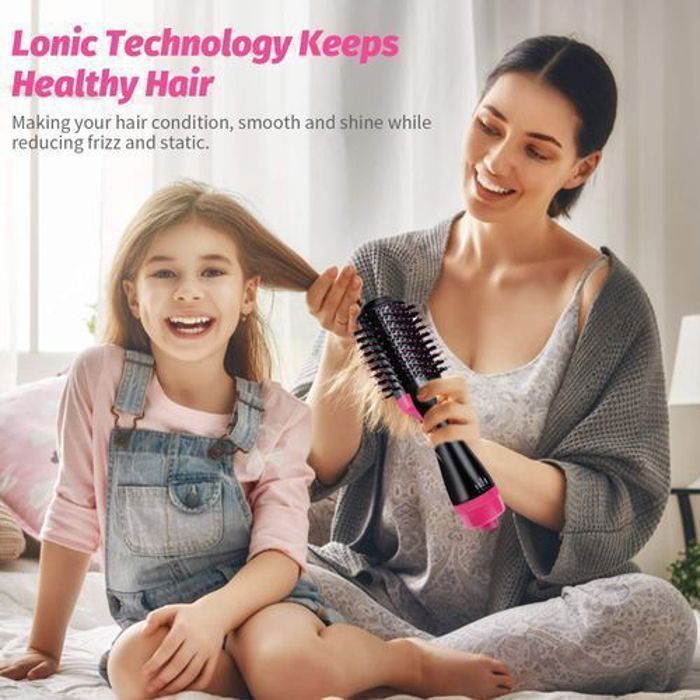 Brosse Sèche-cheveux - One Step - Original - 2 réglages de chaleur - Technologie ionique - Multicolor