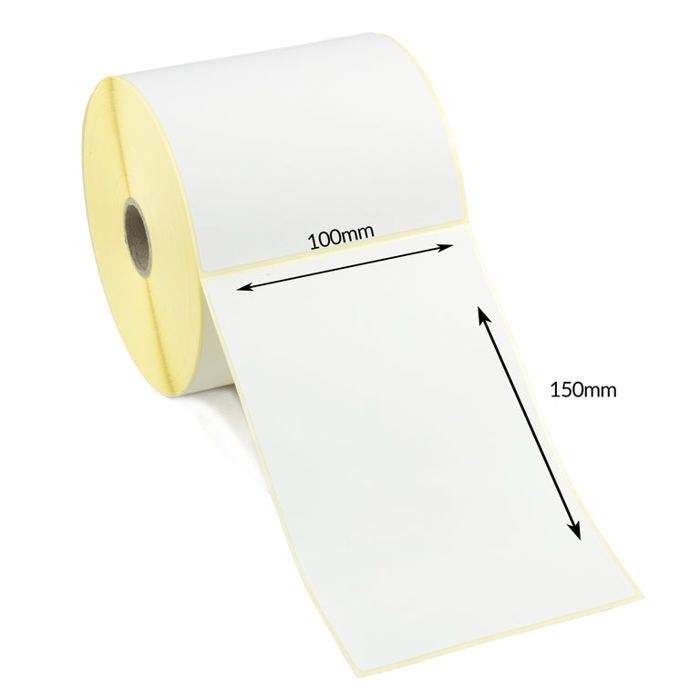 Rouleau 500 Étiquettes Thermiques 100x150mm – Autocollantes, Impression Sans Encre, Idéal Expédition & E-commerce