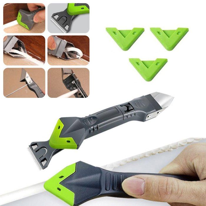 Outils De Calfeutrage En Silicone,5 En 1