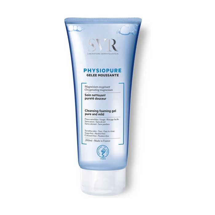 Gelée Moussante - SVR - Physiopure - 200ml - Peaux Sensibles - Nettoyage Doux