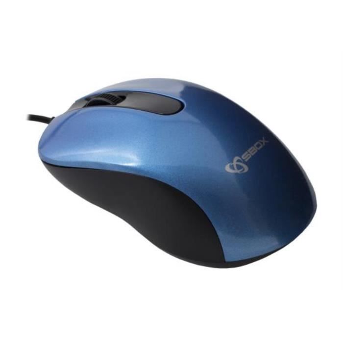 Souris SBOX Bleu M-901