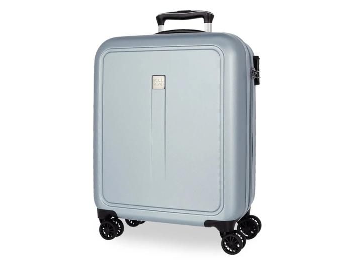Valise Cabine - JOUMMA BAGS - TROLLEY MOVOM - Bleu Clair - 4 Roulettes - 35 Litres