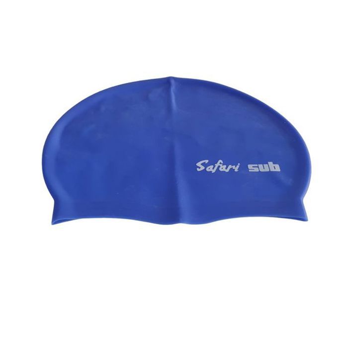 Bonnet de Natation - Espagnol - Silicone 100% - Bleu - Adulte - Mixte