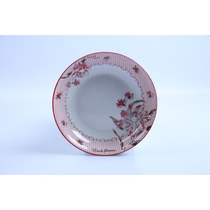 Assiette Creuse - GENERIC - 8RSRP-A - Porcelaine - 20,3 cm - Compatible lave-vaisselle