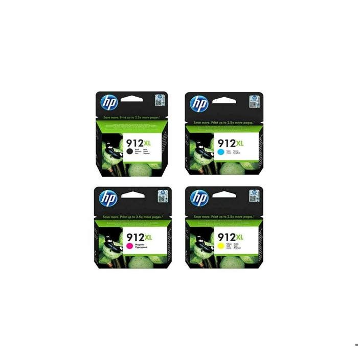 Pack 4 Cartouches 912XL Couleur Authentique