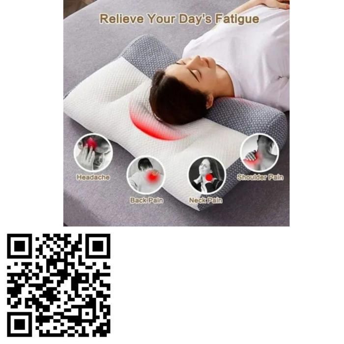Coussin cervical ergonomique pour dos et avant, idéal pour lit