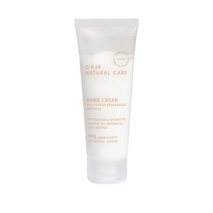 Crème pour les mains - Ziaja - Natural Care - 75ml - Huile de Canola - Beurre de Karité - Sans parabène