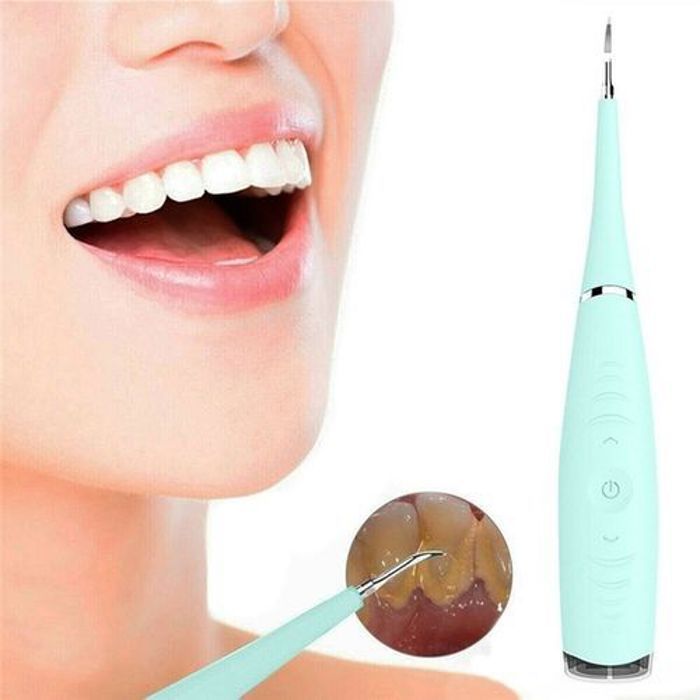 Détartreur dentaire électrique sonique Portable, dissolvant de tartre, taches sur les dents, dentiste, blanchiment des dents,