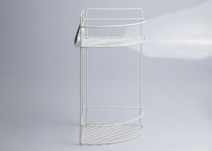 Étagère de rangement - GENERIC - 2 niveaux - Blanc - Montage facile - Style contemporain