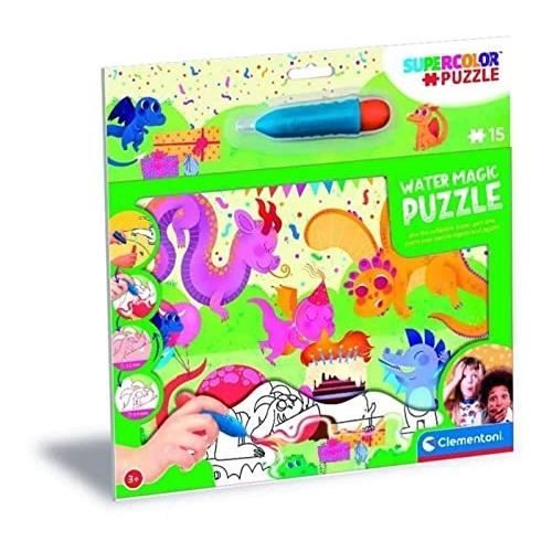 Puzzle - CLEMENTONI - 15 pièces - Water Magic Baby Dragons
