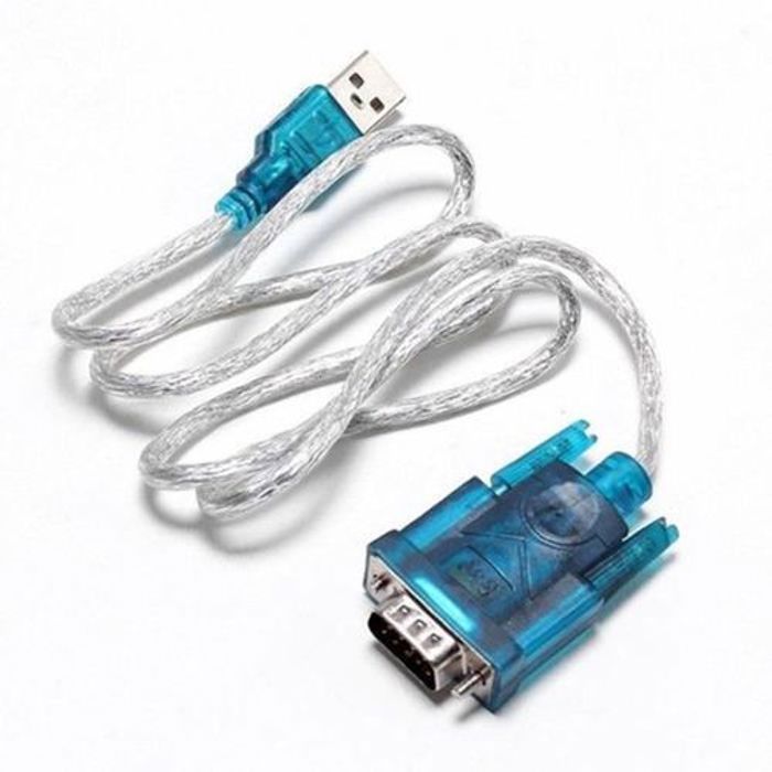 Câble convertisseur USB vers RS232 COM Port série 9 broches DB9 prise en charge Windows7-64