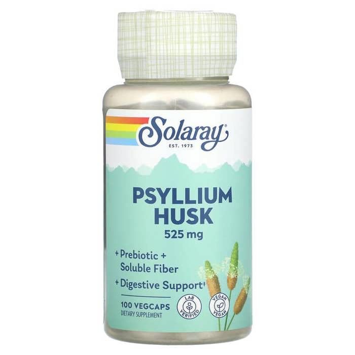 psyllium, 525 mg, 100 capsules végétariennes
