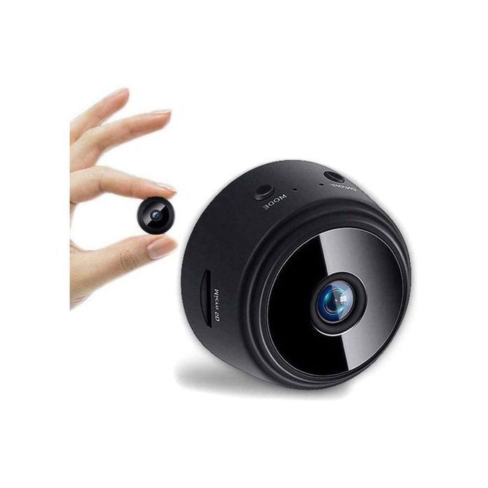 Mini Caméra Cachée - GENERIC - Full HD 1080P - Vision Nocturne - Détection de Mouvement - Objectif Grand Angle
