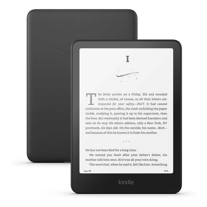 E-bokläsare - KINDLE - Paperwhite 12:e generationen 2024 - 7 tum antireflex - 16 GB - Vattentålig IPX8