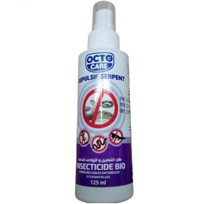 Octo care Répulsif serpent ,vipères , couleuvres , aspics 125ML