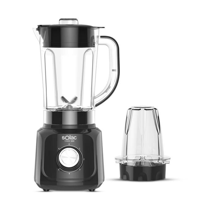 Blender - SOLAC - Tower 600 - 1,5 L - 600W - Fonction turbo