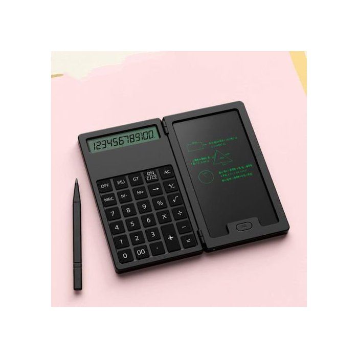 Calculatrice Électronique pliante avec Écran d'Écriture Manuscrite - 2 en 1