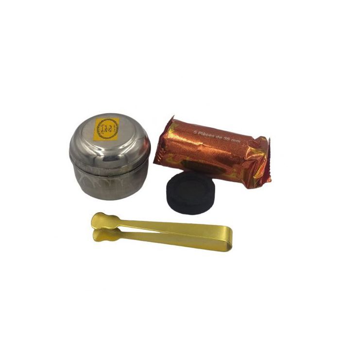 Pack Bakhour  50Gm + Pince à Charbon + charbon
