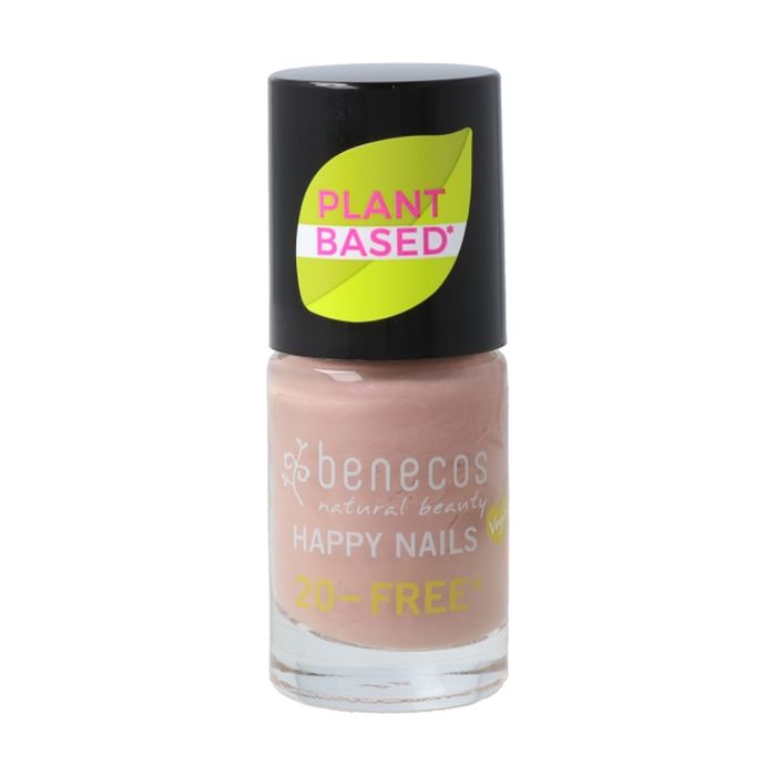 Vernis à Ongles - Benecos - Younique - 5ml - Vegan - Rose brillant - Texture soyeuse