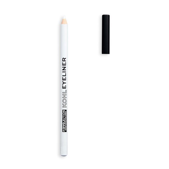 Crayon yeux - MAKE UP REVOLUTION - Relove Kohl Eyeliner - Blanc - Application facile - Yeux de chat