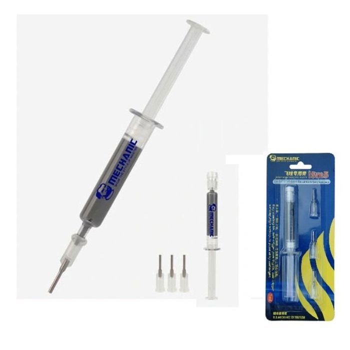 Mechanic Pate d'étain 3ml a souder spéciale iSm5 pour fil de connexion de téléphone