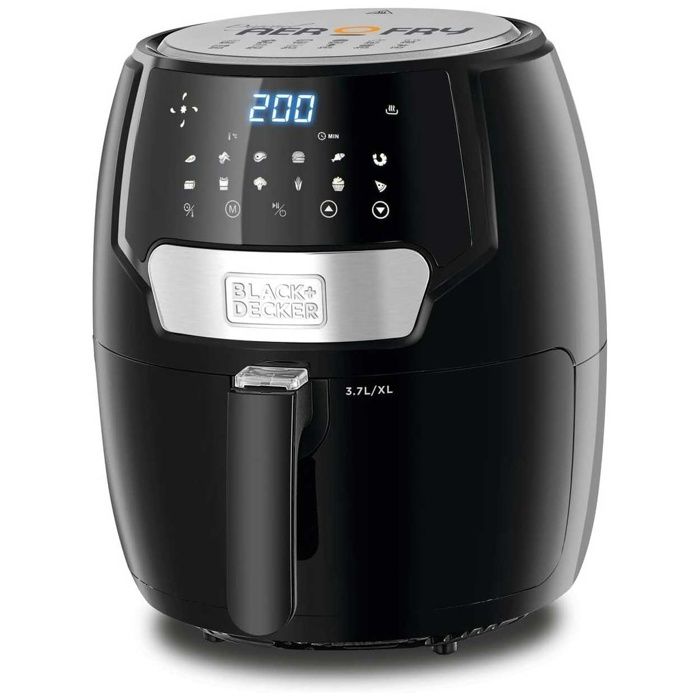Air fryer friteuse digital 3,7L 13 en 1 Black+Decker