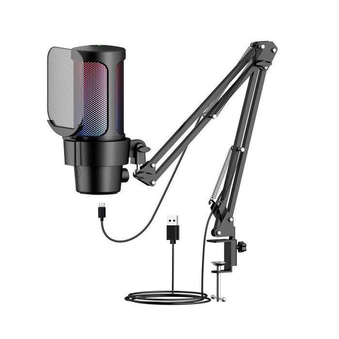 Microphone professionnel All In One M8, condensateur, cardioïde