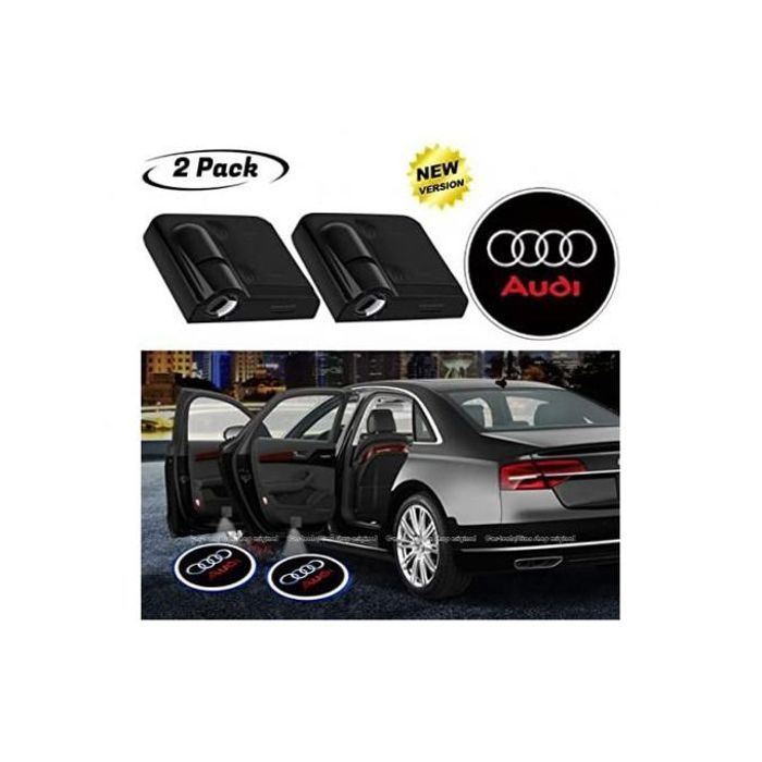Lumière d'accueil de porte logo voiture autocollante