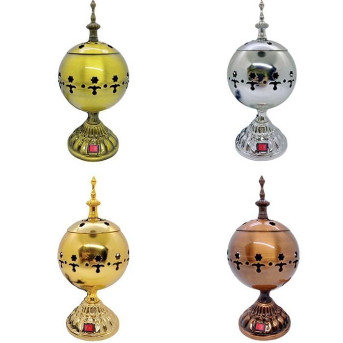 Mbikhra electrique // encense burner bronzé (Couleur aléatoire)