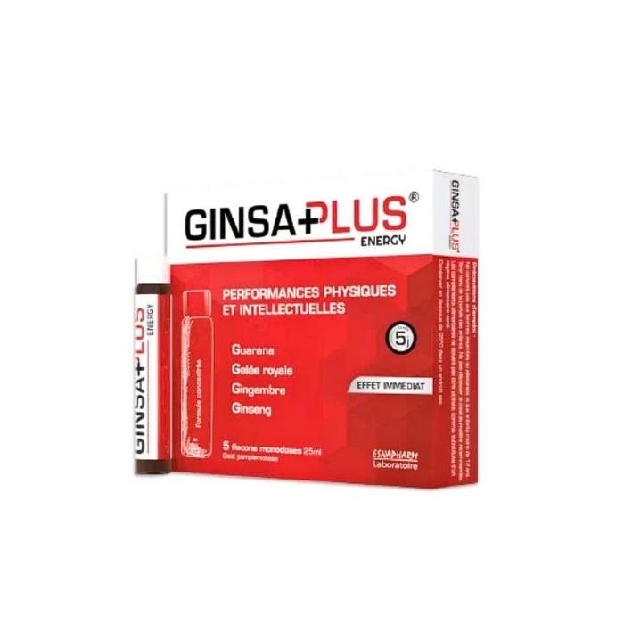 Ginsaplus Energy Flacons 5x25ml