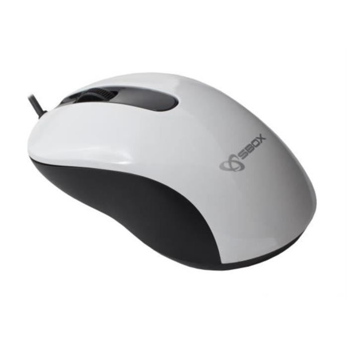 Souris SBOX Blanc M-901W