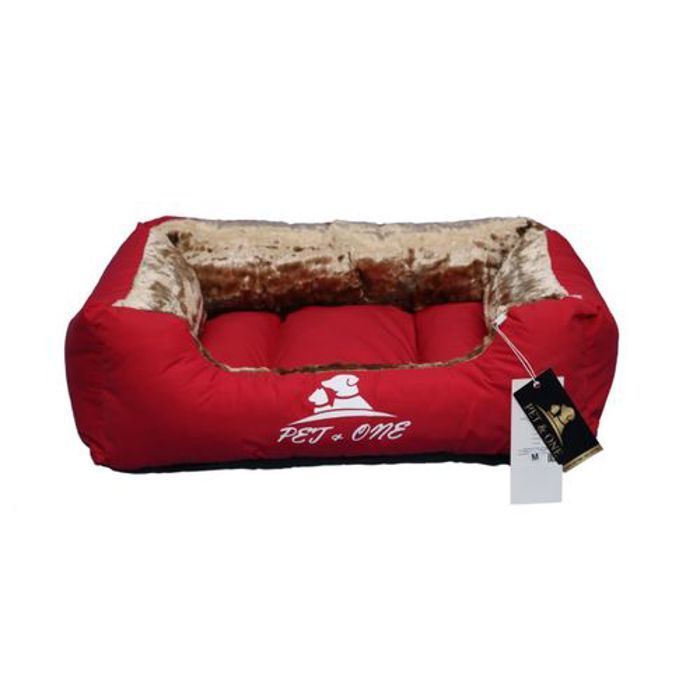 Lit pour chat et chien - rouge taille M