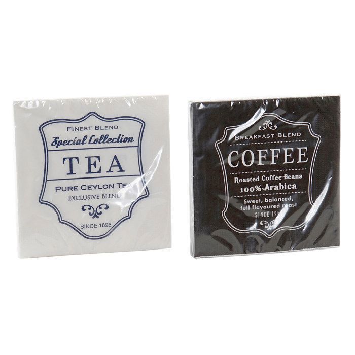 Classique set de 12 paquets de 20 serviettes 33 X 33 cm