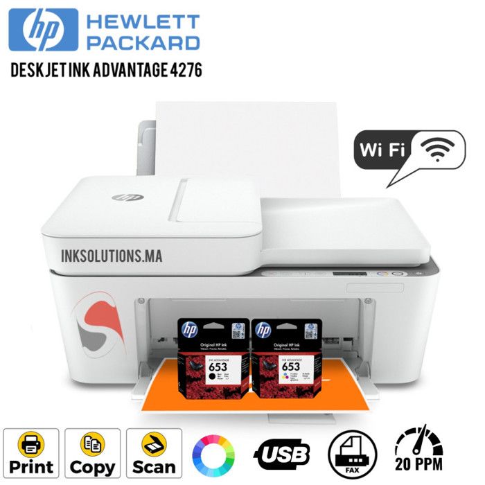 Imprimante multifonction DeskJet Ink Advantage 4276 (60K49C)