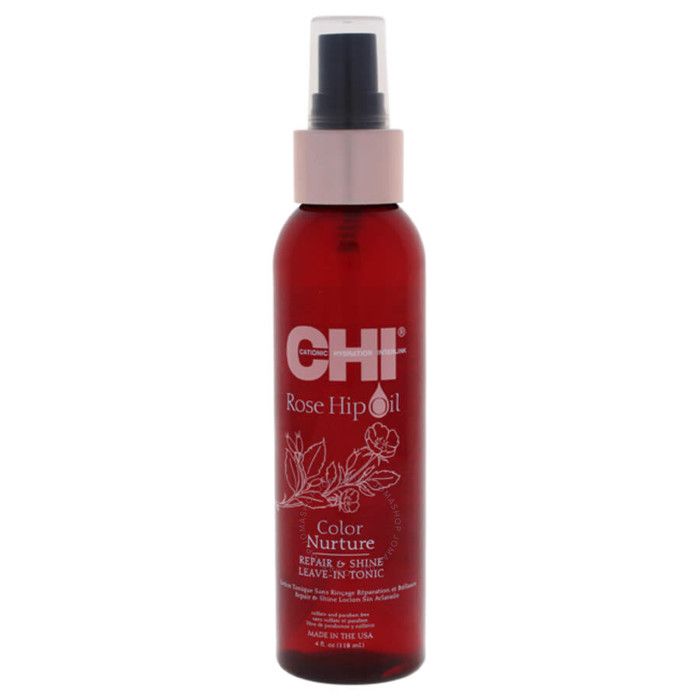 Lotion sans rinçage - CHI - Rose Hip Oil - 118ml - Cheveux colorés - Hydratant