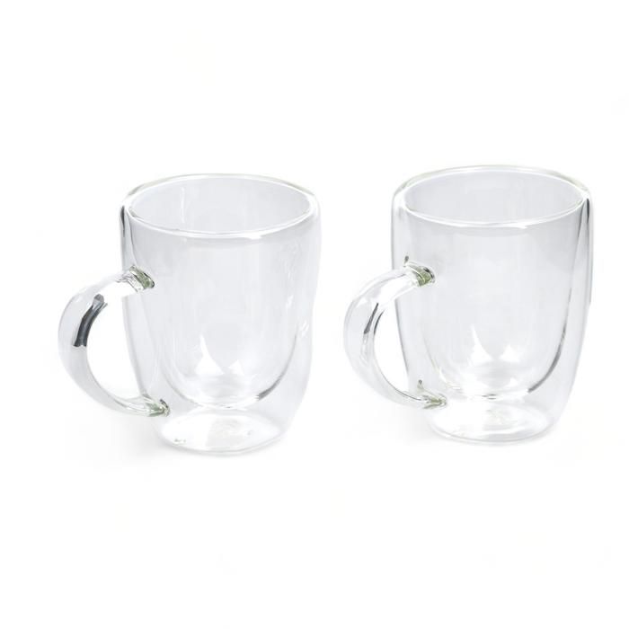 SET 2 TASSES 80ML DOUBLE PAROI GC35-8