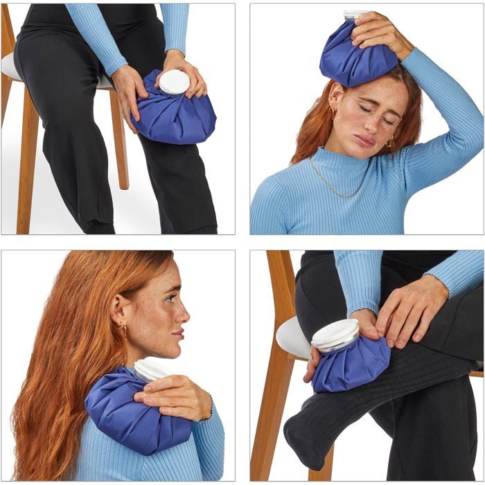Vessie à Glace Poche pour Soulagement de Douleur Enflure Entorse Fièvre