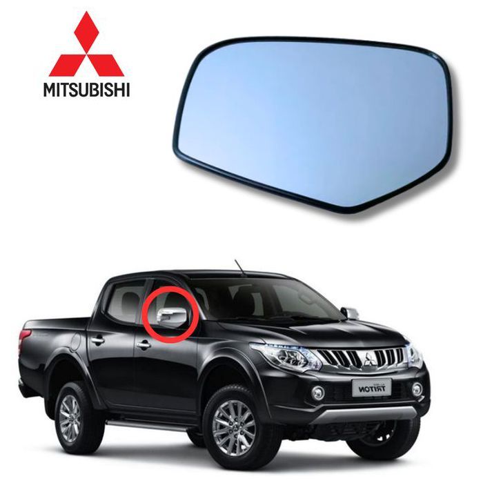 Verre Rétroviseur Droit Pour Mitsubishi Triton L200