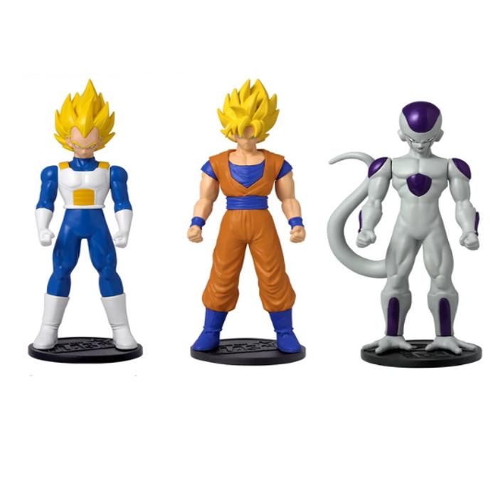PACK 3 FIGURINES DRAGON BALL FLASH 10 CM – BANDAI