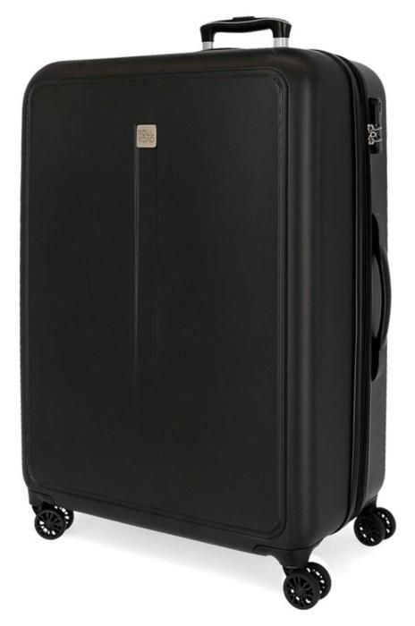 Valise TROLLEY - JOUMMA BAGS - Moyenne - Rose - 4 roulettes - Cadenas TSA