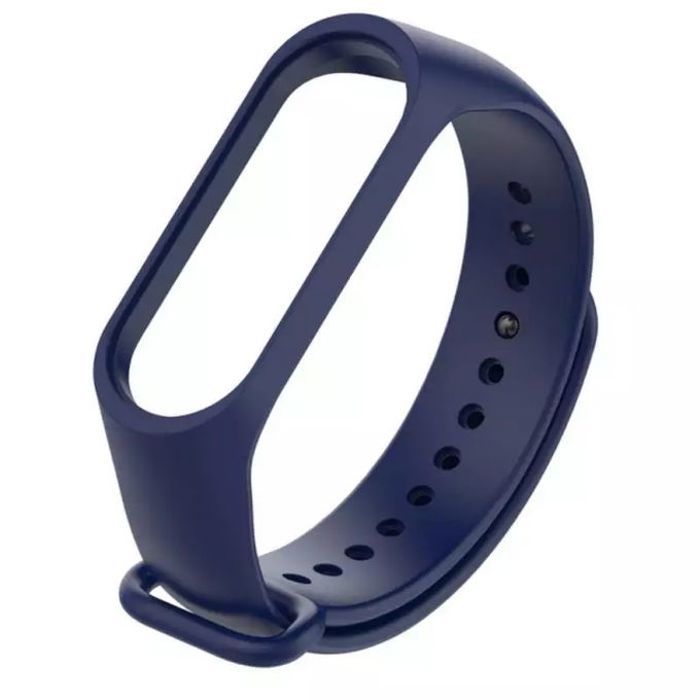 Bracelet de Remplacement Pour Xiaomi Mi Band 3/4 Bleu Marine