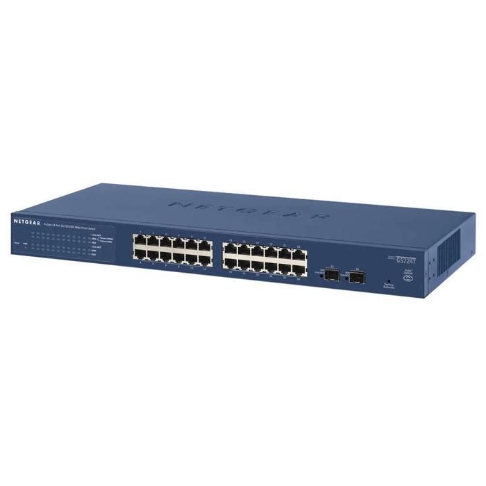 Switch réseau - NETGEAR - Pro - 24 ports Gigabit Ethernet - 2 ports SFP - Gestion cloud Insight