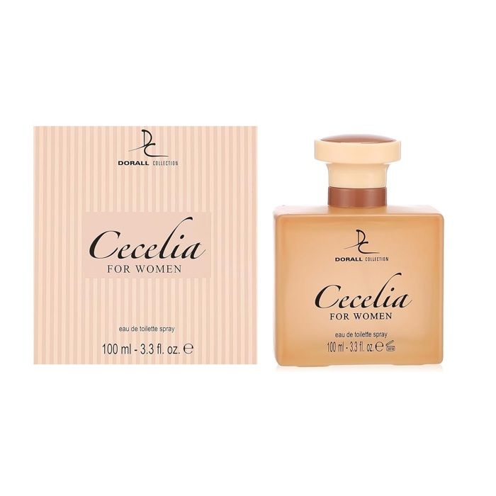 Eau de Toilette - Dorall - Cecelia - 100ml - Notes florales - Ambre chaud - Litchi