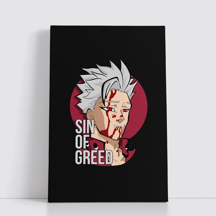 Tableau Manga Japonais sur Toile – Affiche Murale Anime 25x40 cm pour Déco Otaku 98